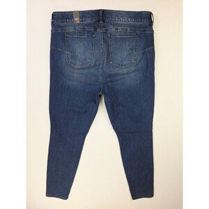Torrid Bombshell Skinny Premium Stretch Size 20R Women 30" Imseam Blue Jeans NWT